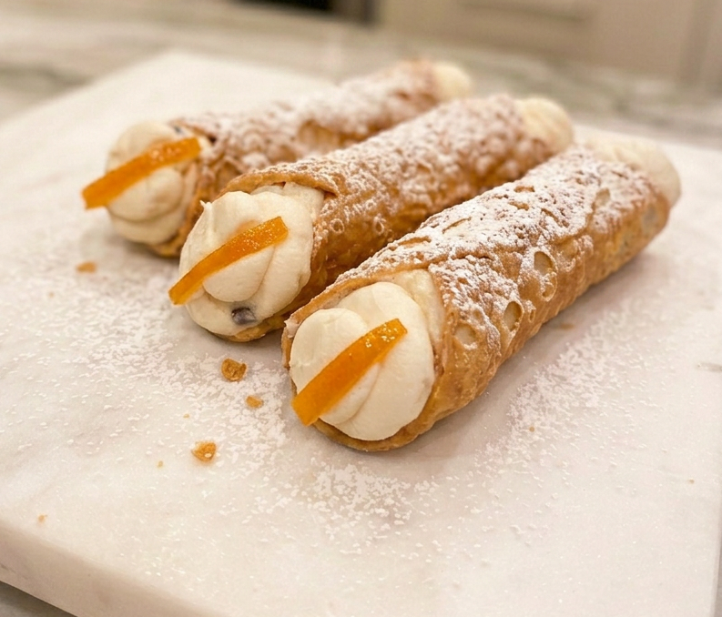 Classic cannoli